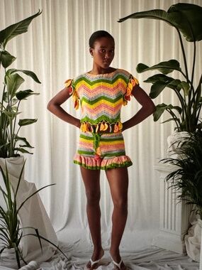 CeliaB Crochet Bonaire Shorts